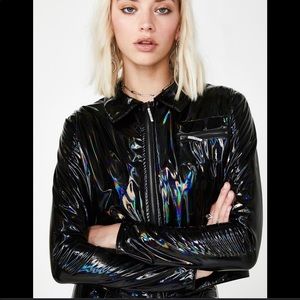 My Mum Made It Holographic Jacket